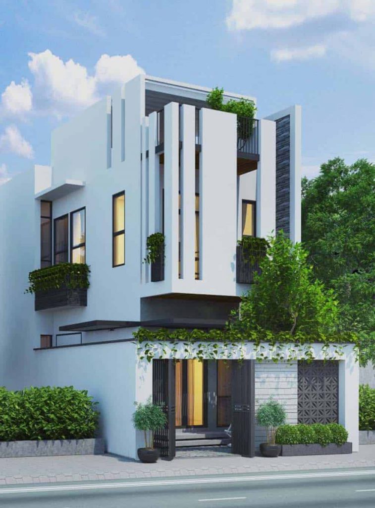 NHỮNG Ý TƯỞNG THIẾT KẾ NHÀ PHỐ CỰC ĐỘC ĐÁO 5 1