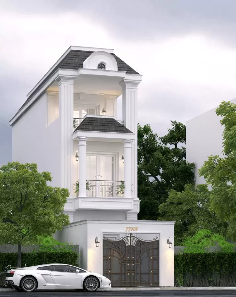 mau nha ong dep tan co dien